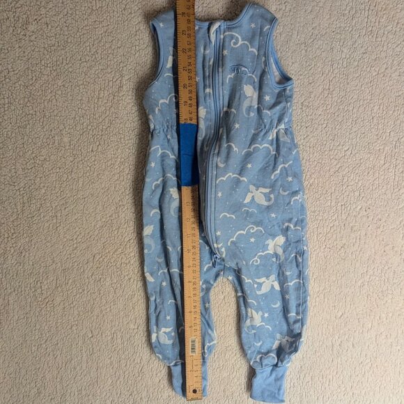 HALO Sleep Sack Swaddle Toddler  12-24 Month  Blue 100% Cotton Dragons - Picture 5 of 5